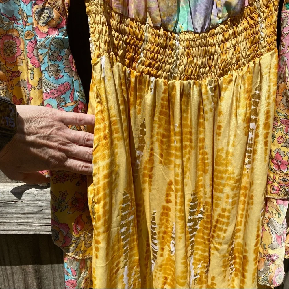 Earthbound Floral Multicolor Maxi Dress - Picture 4 of 8